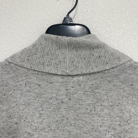 Chloe & Jasmine Women’s Light Grey Open Cardigan Long Sleeve Sweater - Picture 3 of 6